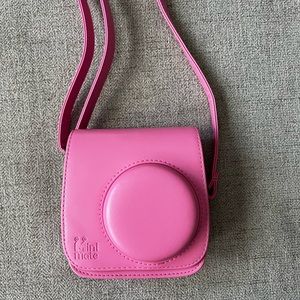 Mini Pink Polaroid Case